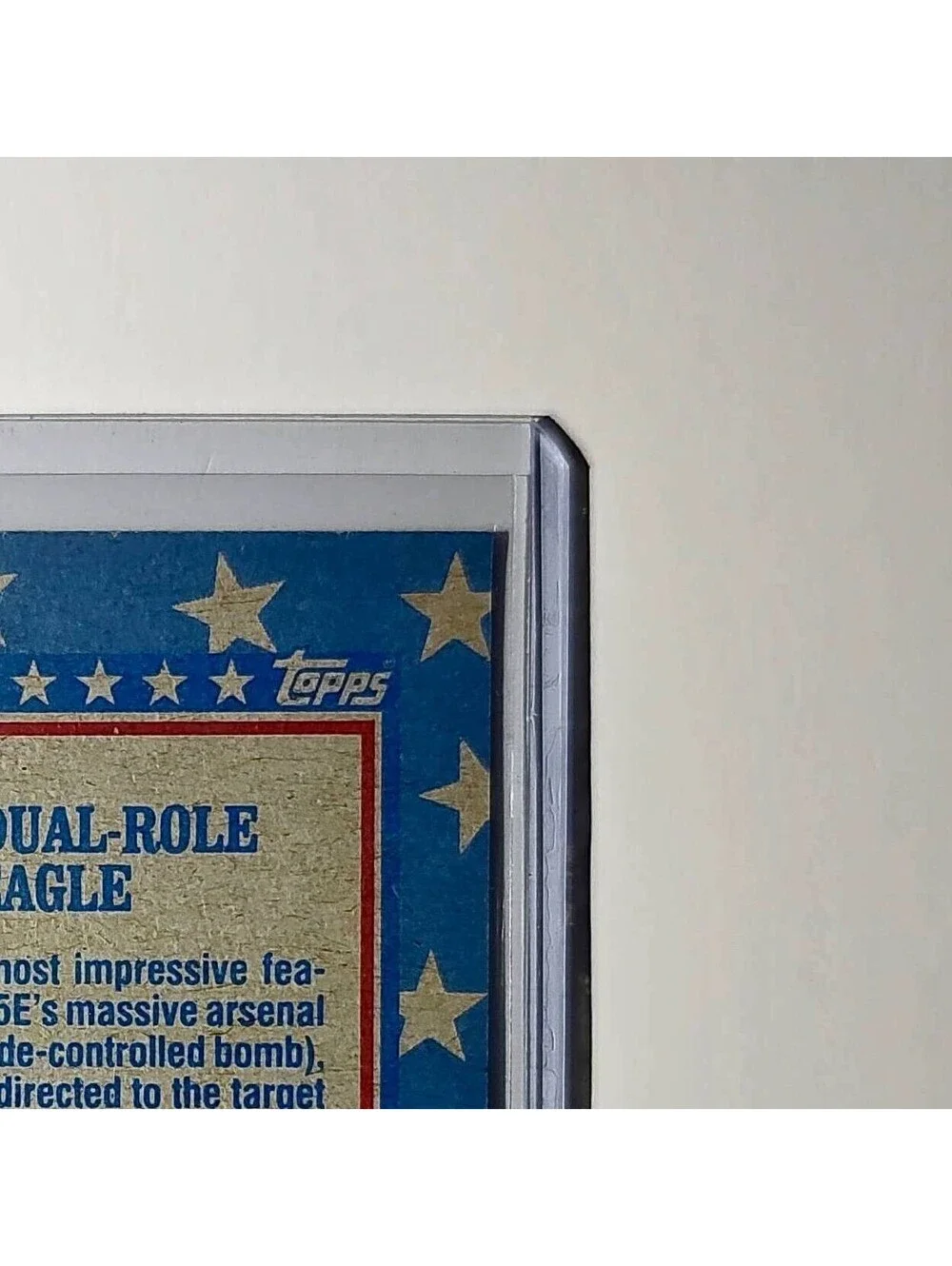 F-15 Dual-Role Eagle 1991 Topps Desert Storm #117 Card
